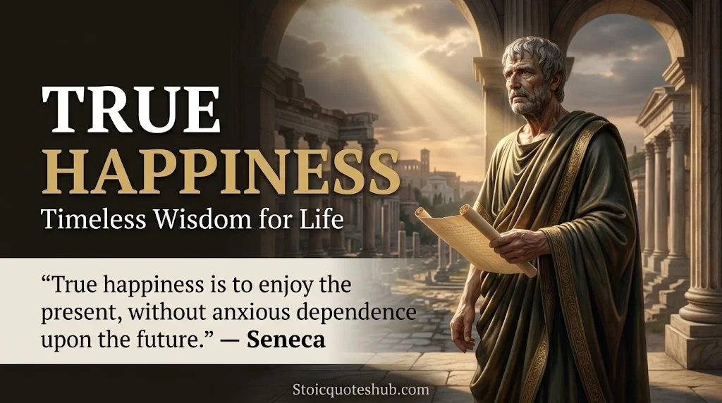 Best Seneca Stoic Quotes on Happiness & Emotions (30 Quotes)