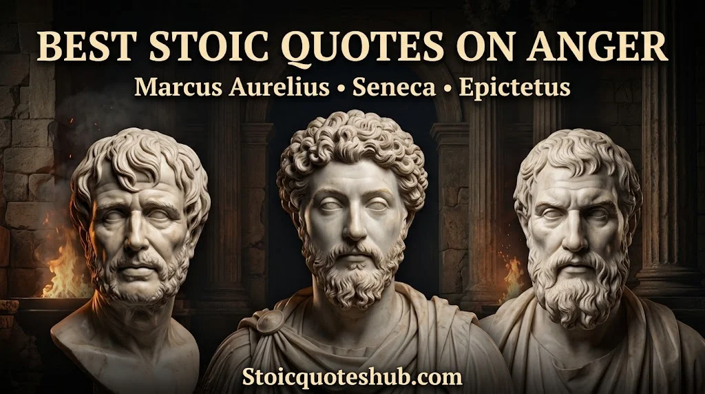 Best Stoic Quotes on Anger From Marcus Aurelius, Seneca & Epictetus