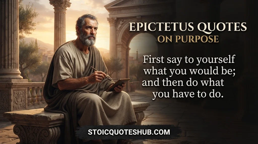 Epictetus Quotes on Purpose
