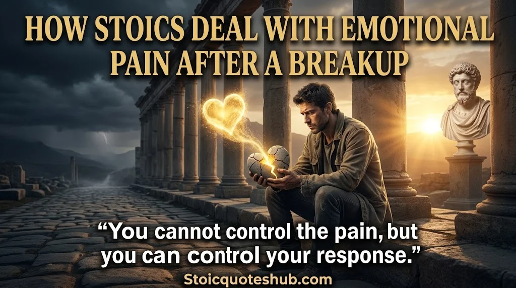 How Stoics Deal With Emotional Pain After a Breakup