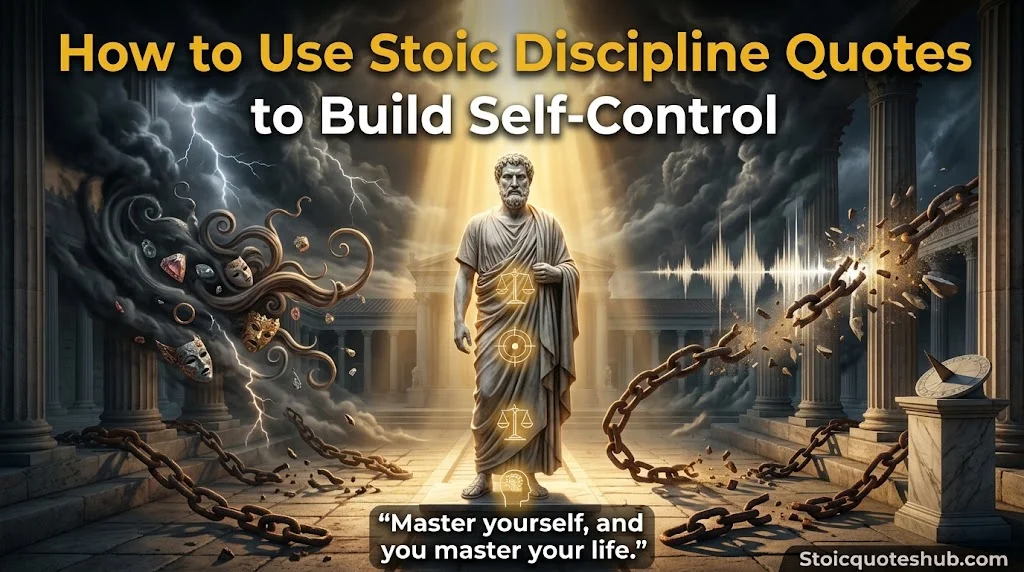 How to Use Stoic Discipline Quotes to Build Self-Control