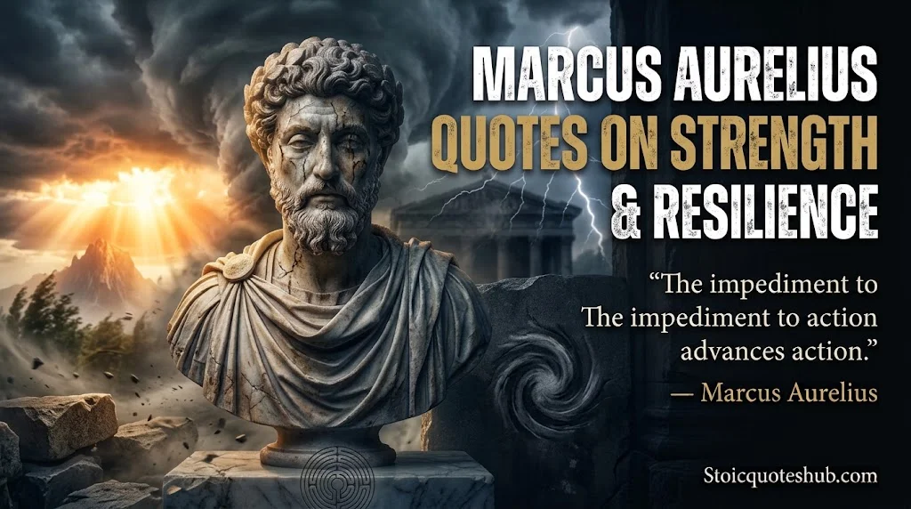Marcus Aurelius Quotes on Strength & Resilience