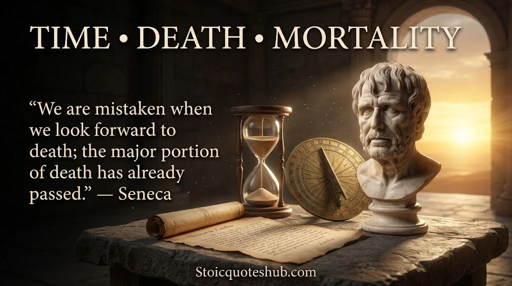 Powerful Seneca Quotes on Time, Death & Mortality