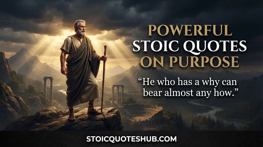 Powerful Stoic Quotes on Purpose