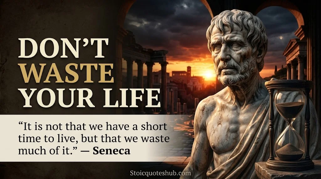 Seneca Stoic Quotes on Time, Life & Death (30 Quotes)