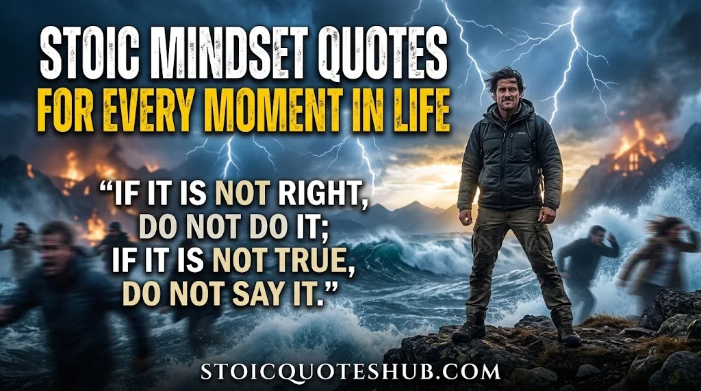 Stoic Mindset Quotes for Every Moment in Life