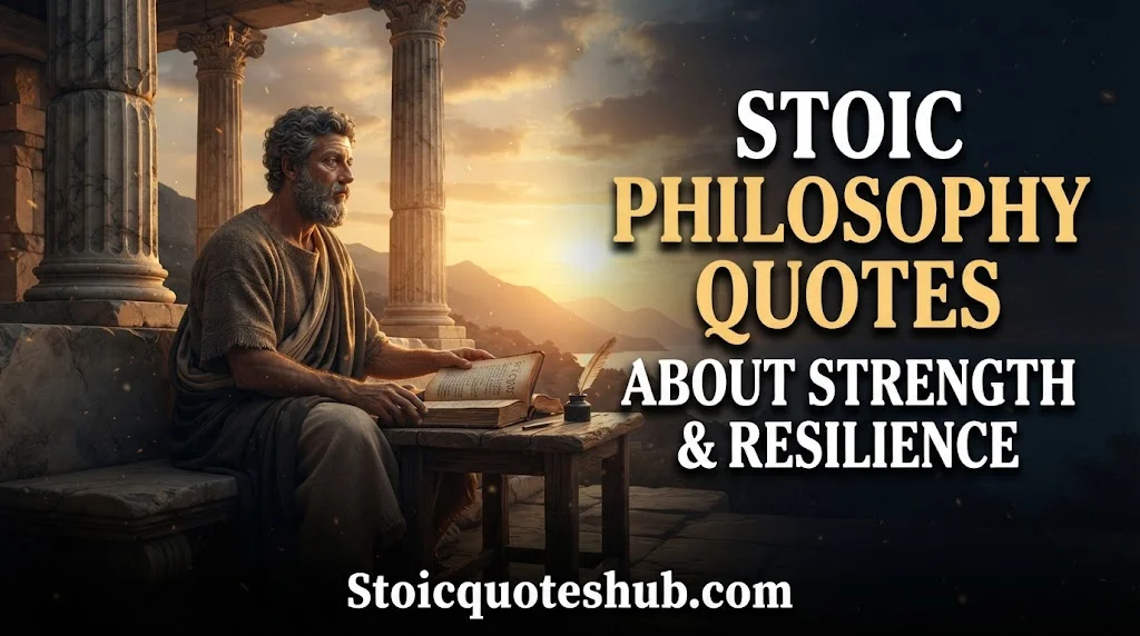 Stoic Philosophy Quotes About Strength & Resilience