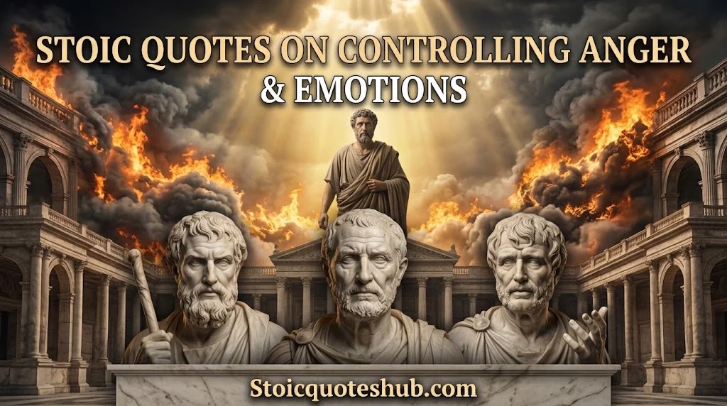 Stoic Quotes on Controlling Anger and Managing Your Emotions