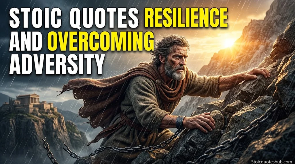 Stoic Quotes on Resilience and Overcoming Adversity