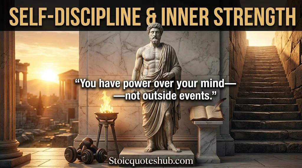 Stoic Quotes on Self-Discipline and Inner Strength
