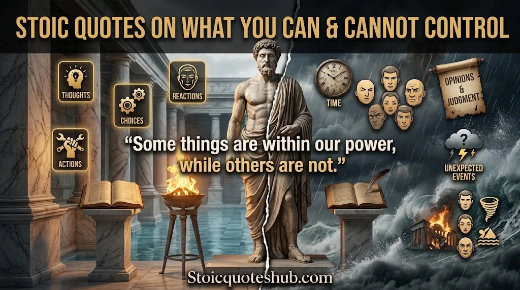 Stoic Quotes on What You Can and Cannot Control