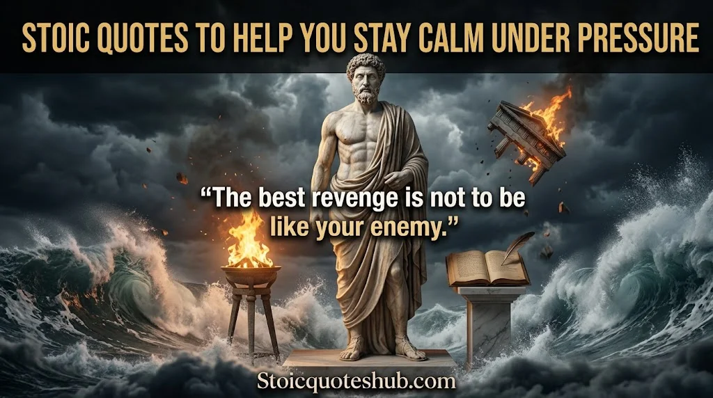 Stoic Quotes to Help You Stay Calm Under Pressure