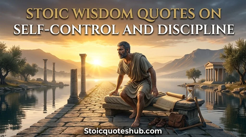 Stoic Wisdom Quotes on Self-Control and Discipline