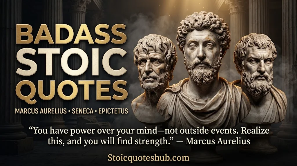 Badass Stoic Quotes From Marcus Aurelius, Seneca, and Epictetus
