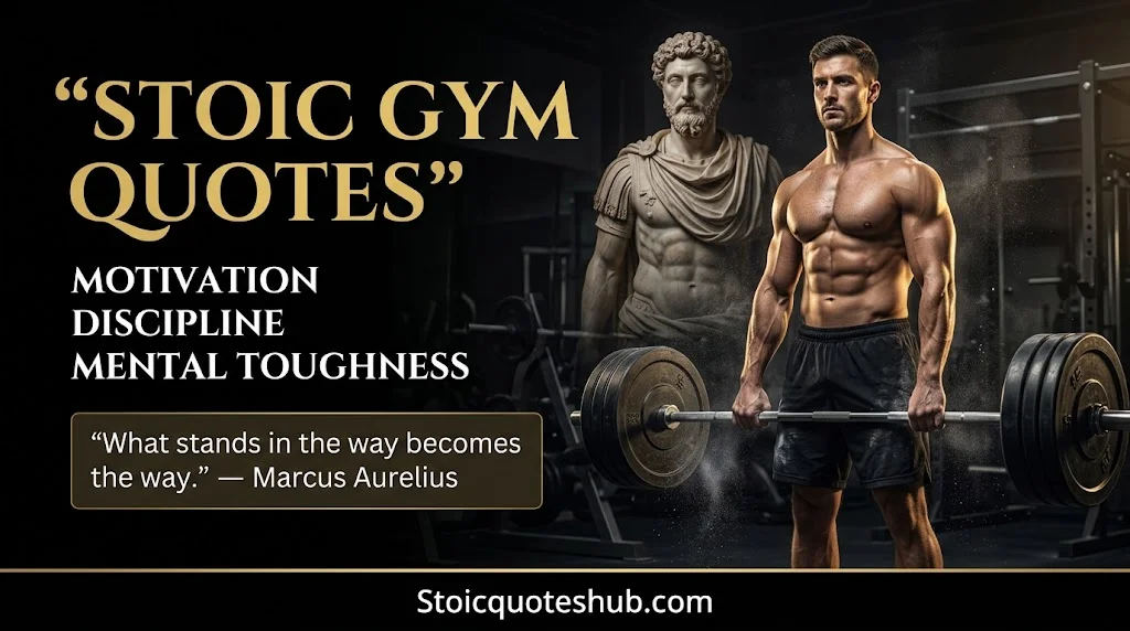 Best Stoic Gym Quotes for Motivation, Discipline, and Mental Toughness