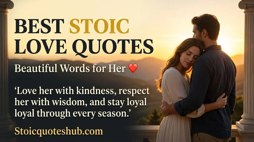 Best Stoic Love Quotes for Her