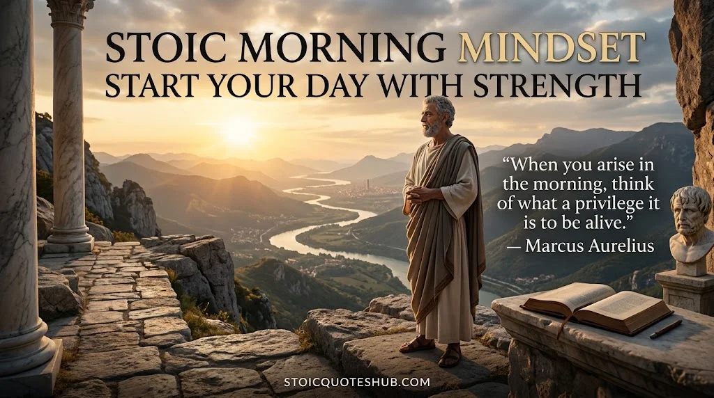 Best Stoic Quotes of the Day for a Strong Morning Mindset