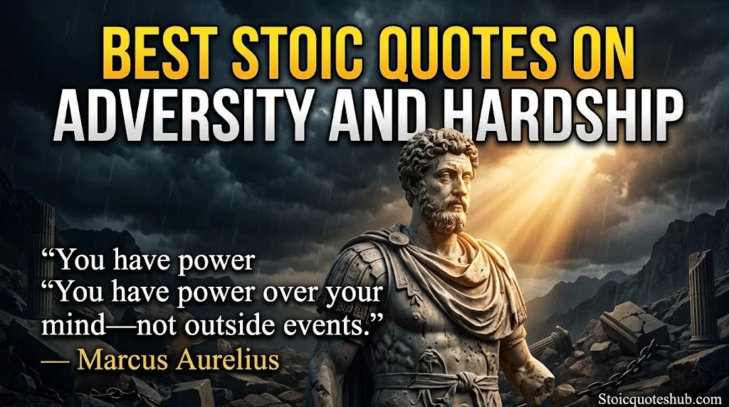 Best Stoic Quotes on Adversity and Hardship