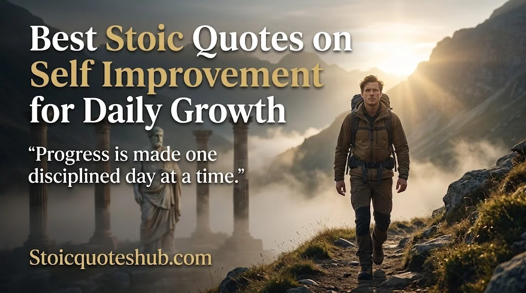Best Stoic Quotes on Self Improvement for Daily Growth