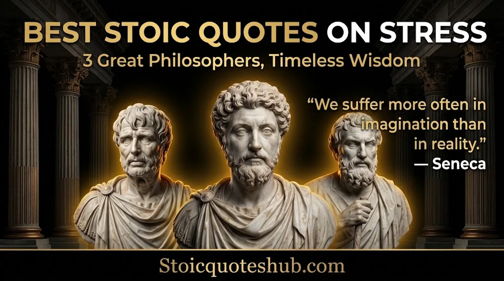 Best Stoic Quotes on Stress by Marcus Aurelius, Epictetus & Seneca