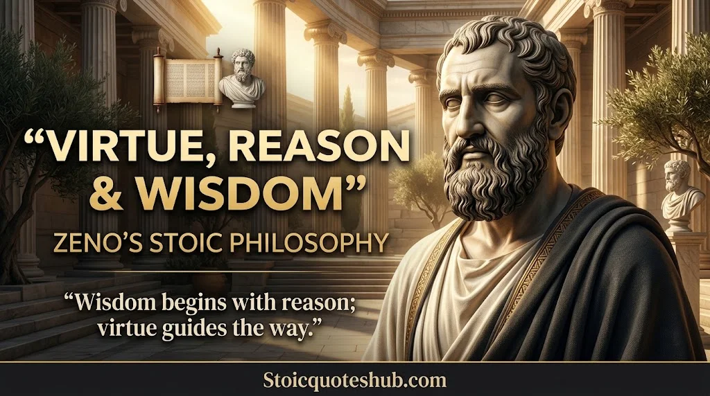Best Zeno Stoic Quotes on Virtue, Reason & Wisdom