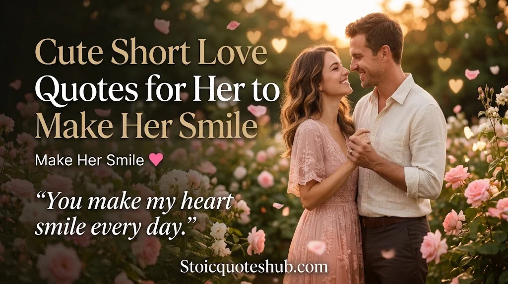Cute Short Love Quotes for Her to Make Her Smile