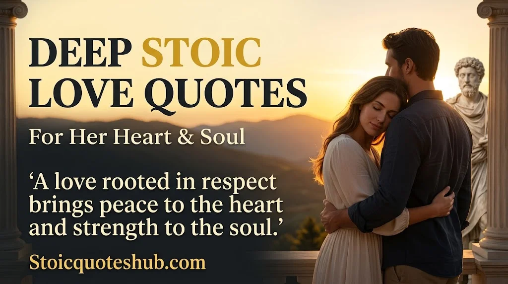 Deep Stoic Love Quotes for Her Heart and Soul