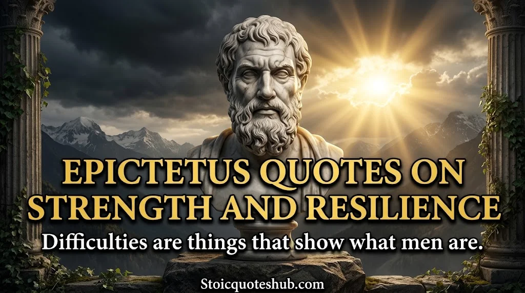 Epictetus Quotes on Strength and Resilience