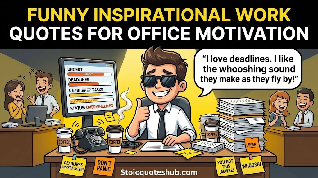 Funny Inspirational Work Quotes for Office Motivation