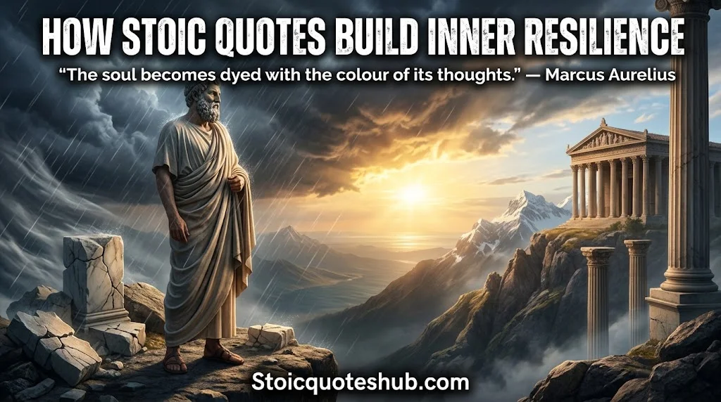 How Stoic Quotes on Suffering Build Inner Resilience