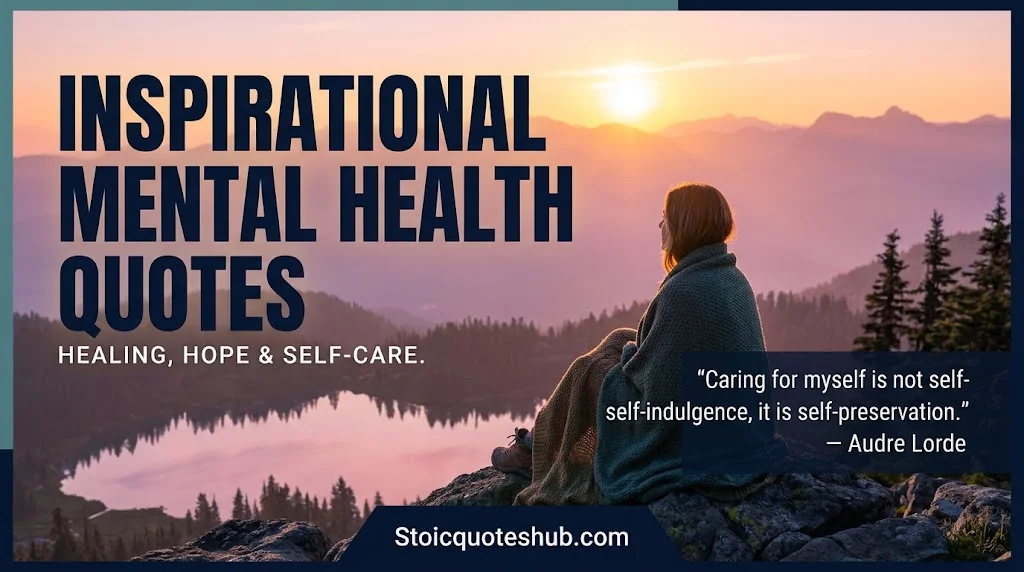 Inspirational Mental Health Quotes for Healing and Self-Care