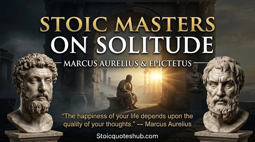 Marcus Aurelius and Epictetus Quotes on Loneliness and Solitude