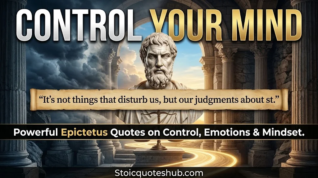 Powerful Epictetus Quotes on Control, Emotions & Mindset