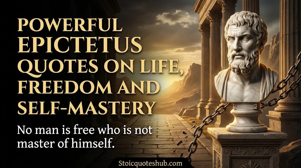 Powerful Epictetus Quotes on Life, Freedom and Self-Mastery