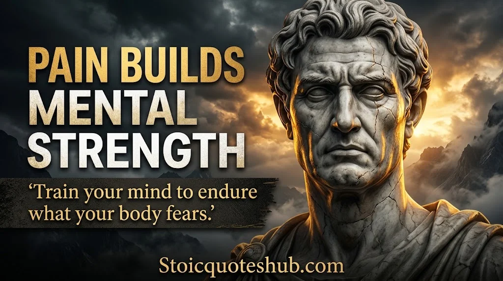 Powerful Stoic Quotes on Pain for Mental Strength