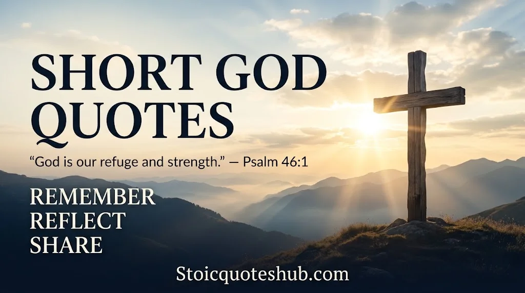 Short God Quotes to Remember and Share