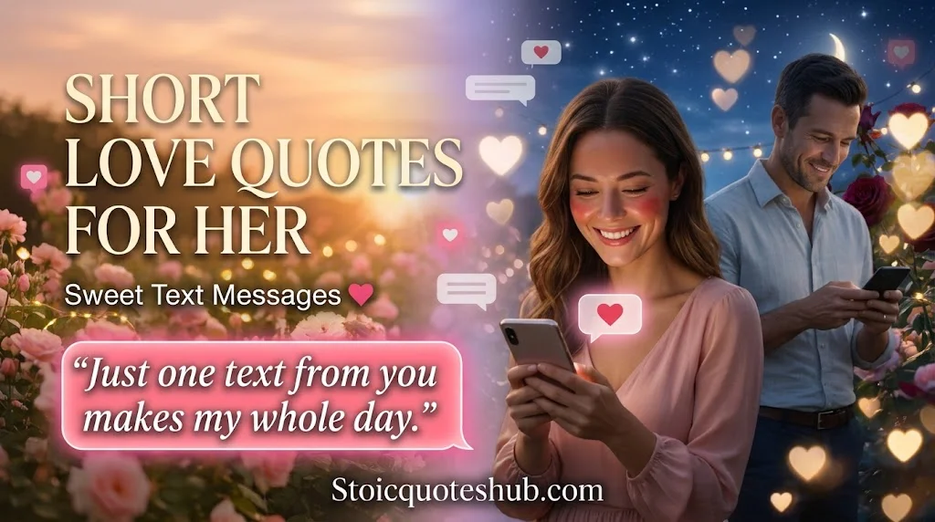 Short Love Quotes for Her to Text