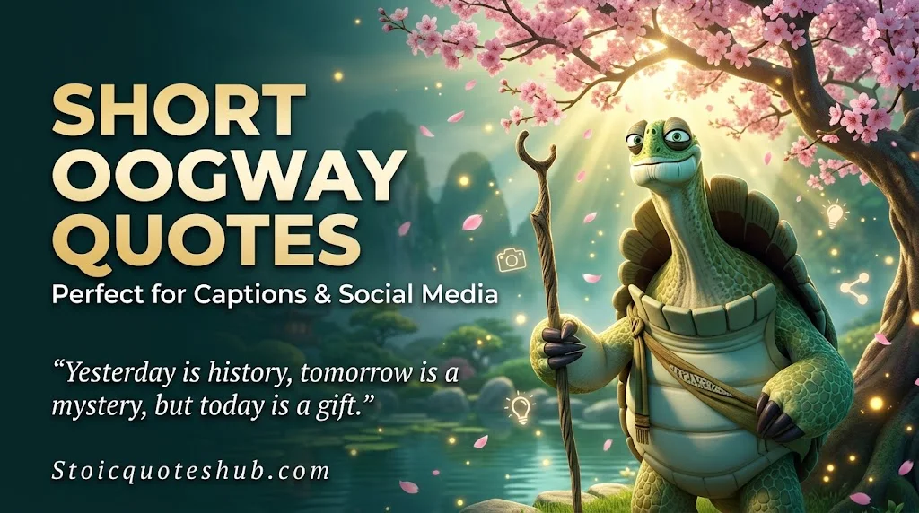 Short Master Oogway Quotes for Captions and Social Media
