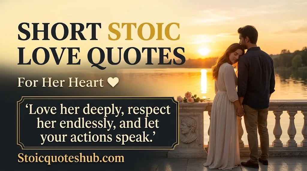 Short Stoic Love Quotes for Her