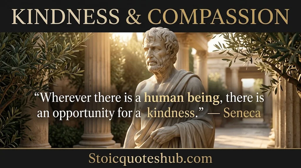 Short Stoic Quotes About Kindness and Compassion