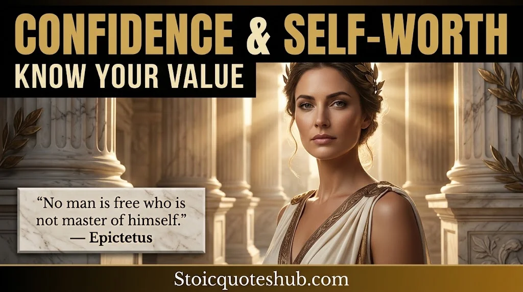 Stoic Quotes for Confidence and Self-Worth