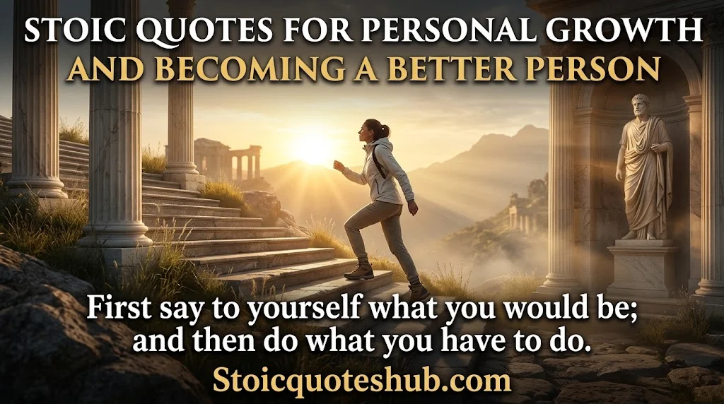 Stoic Quotes for Personal Growth and Becoming a Better Person
