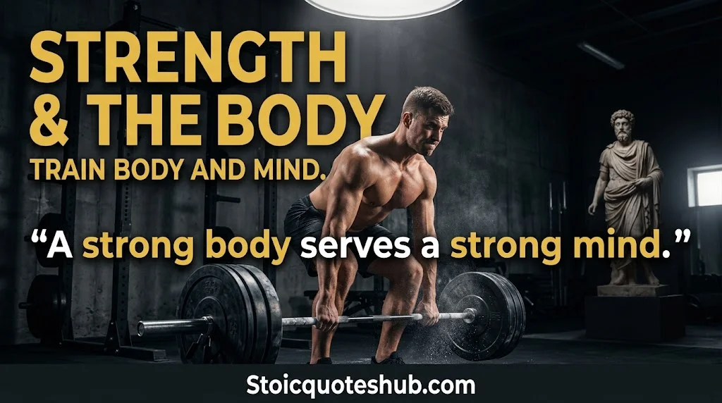 Stoic Quotes for Strength and the Body