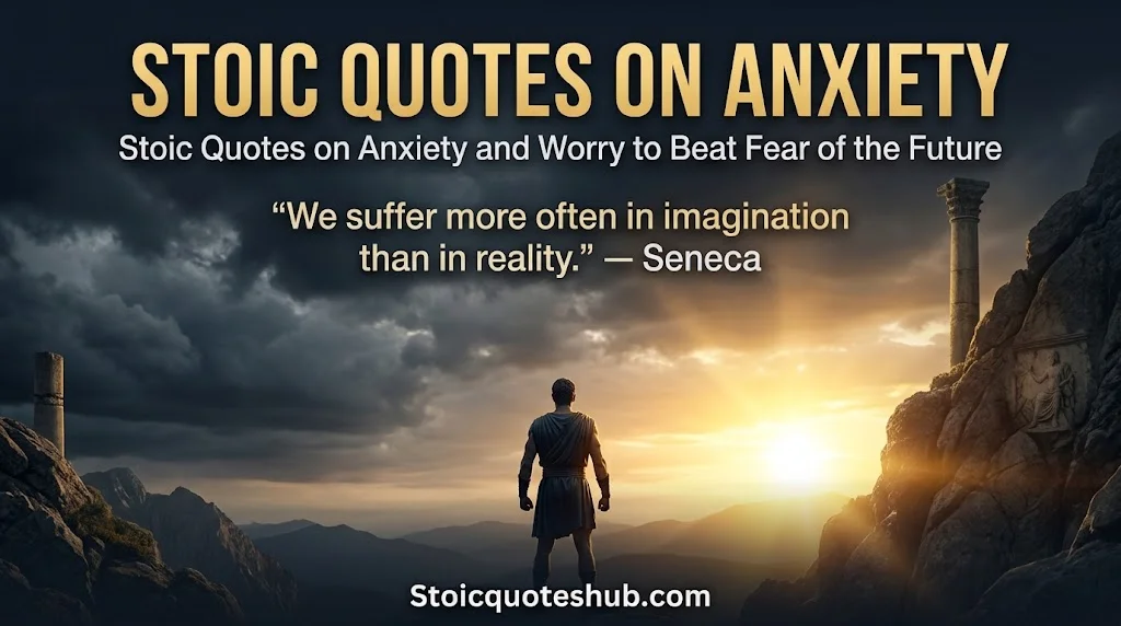 Stoic Quotes on Anxiety and Worry to Beat Fear of the Future