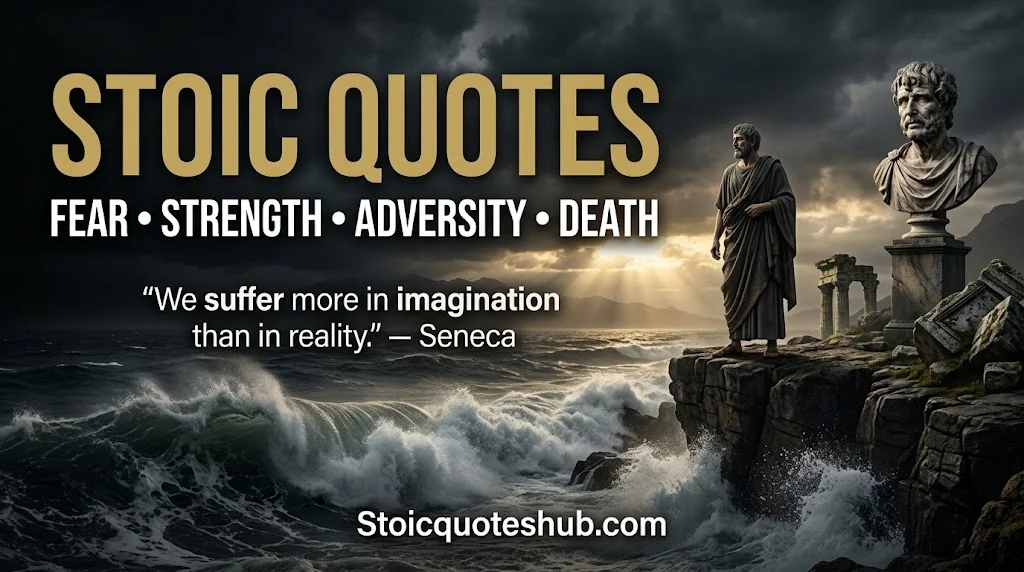 Stoic Quotes on Fear, Strength, Adversity, and Death