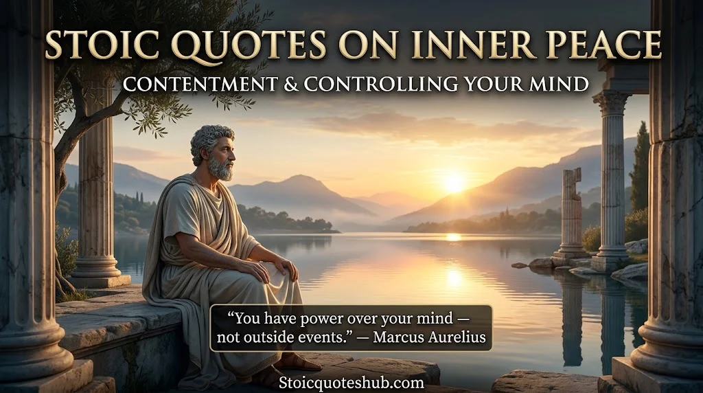 Stoic Quotes on Inner Peace, Contentment & Controlling Your Mind