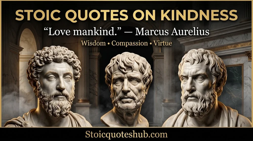 Stoic Quotes on Kindness From Marcus Aurelius, Seneca & Epictetus
