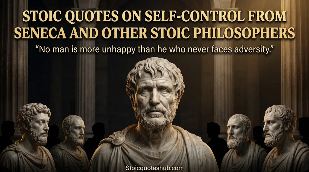 Stoic Quotes on Self-Control From Seneca and Other Stoic Philosophers