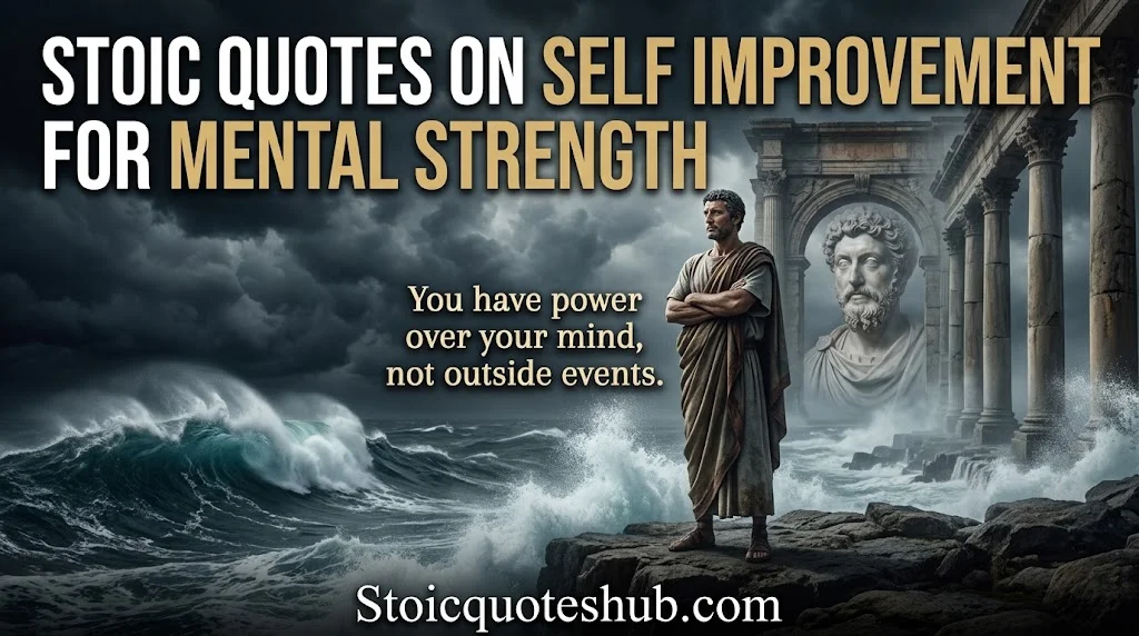 Stoic Quotes on Self Improvement for Mental Strength