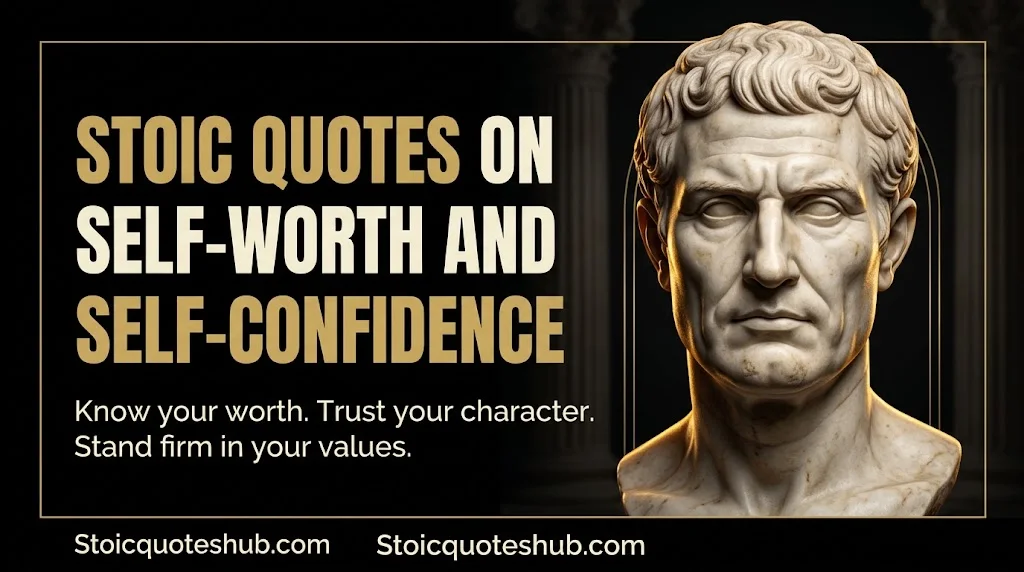 Stoic Quotes on Self-Worth and Self-Confidence